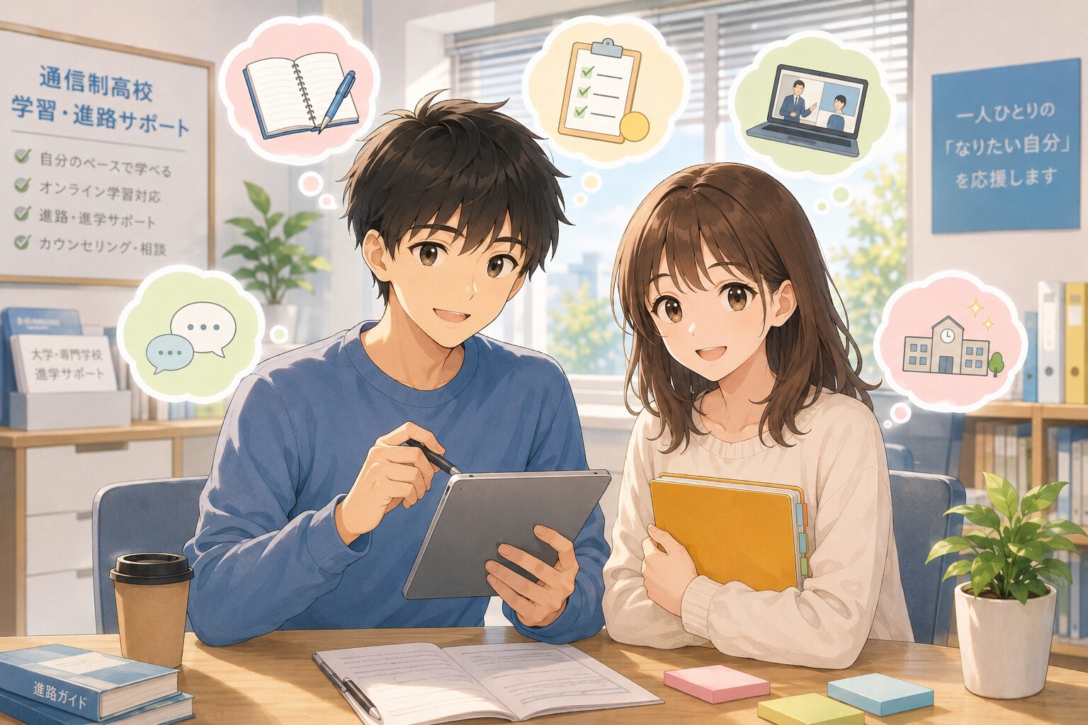 通信制高校が総合型選抜で直ちに不利になることはありません。志望理由書でしっかり対策をすることが大事です